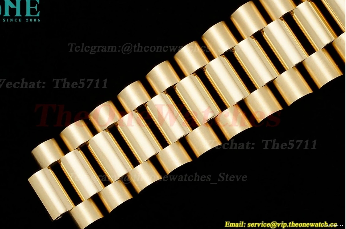 JDF (Gain Black 228238 YG DayDate VR3255 Dial V4 Textured 40mm YG Weight) 1204